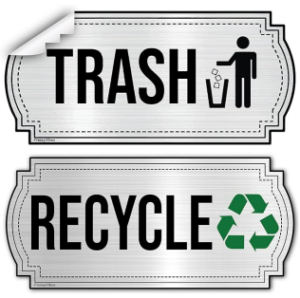 Picture of Trash & Recycle images.